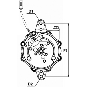 Hc-Cargo Airco compressor 240968