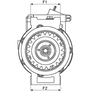 Hc-Cargo Airco compressor 240780