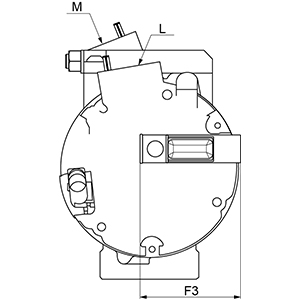 Hc-Cargo Airco compressor 241649