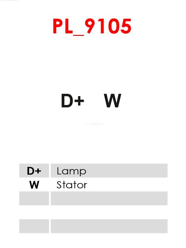 AS-PL Alternator/Dynamo A0375