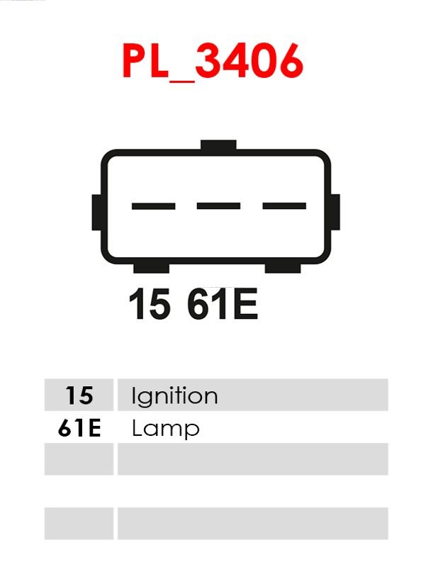 AS-PL Alternator/Dynamo A3645PR