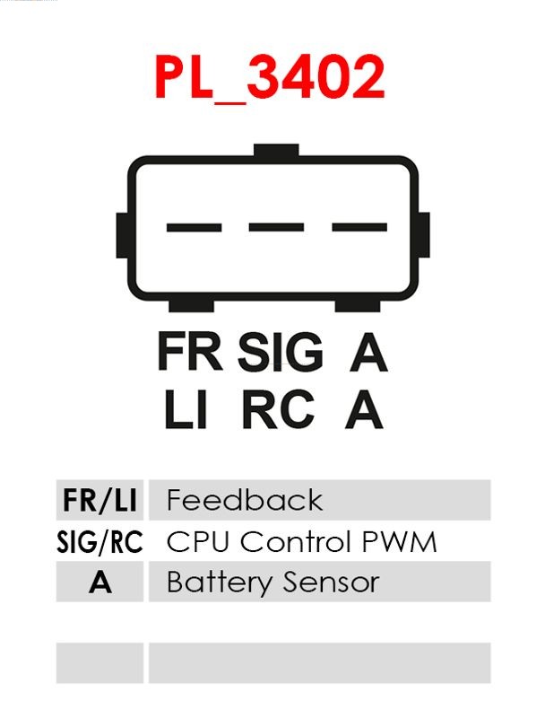 AS-PL Alternator/Dynamo A6735PR