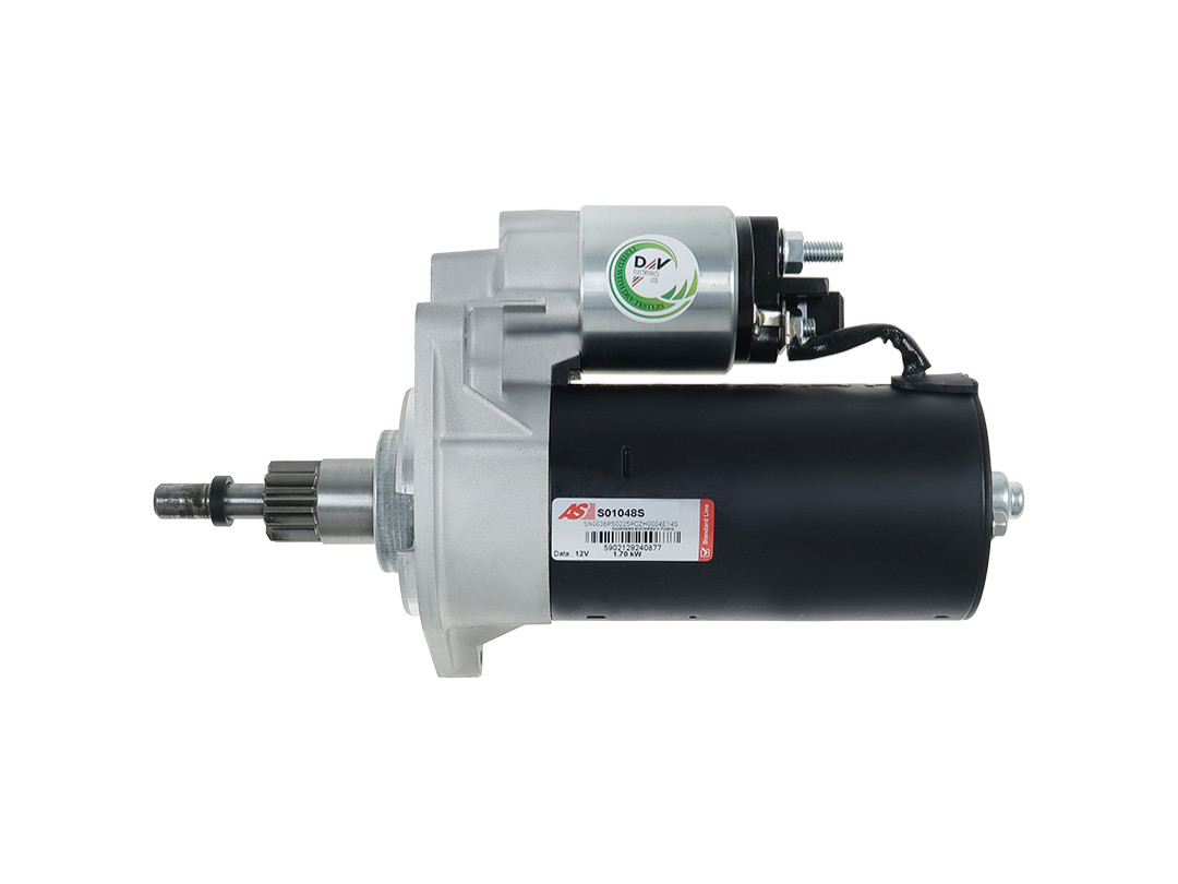 AS-PL Startmotor / Starter S01048S