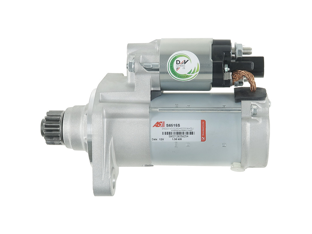 AS-PL Startmotor / Starter S6515S