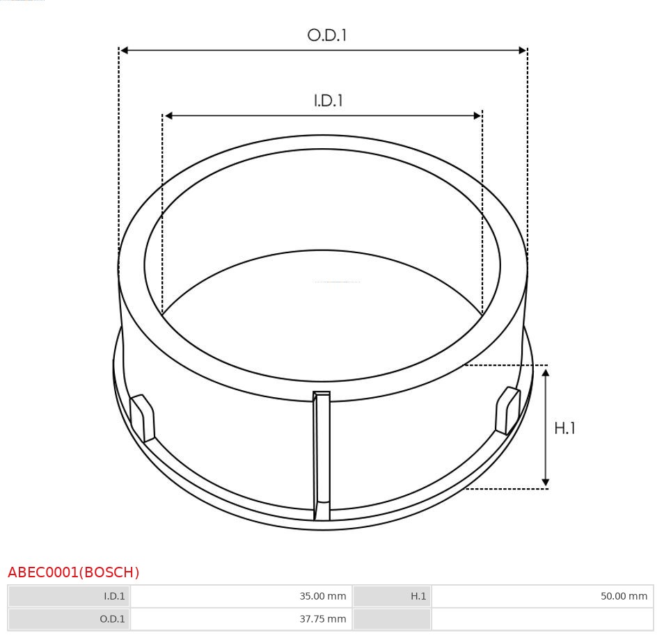 AS-PL Beschermkap, alternator/dynamo ABEC0001(BOSCH)