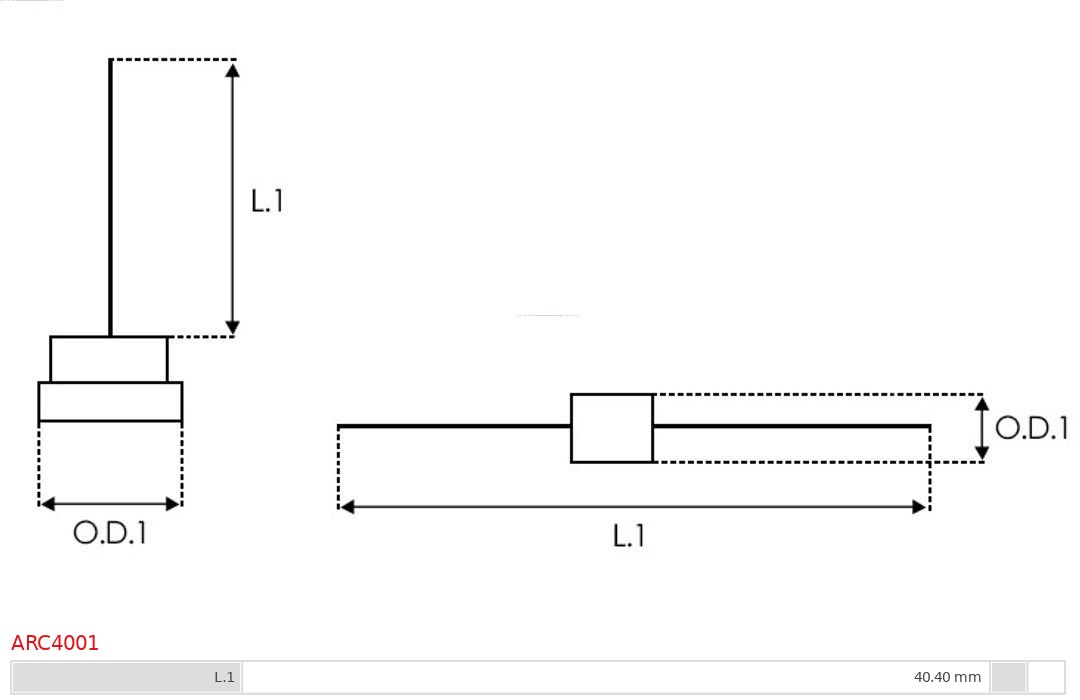AS-PL Dynamo gelijkrichter (Diodebrug) ARC4001