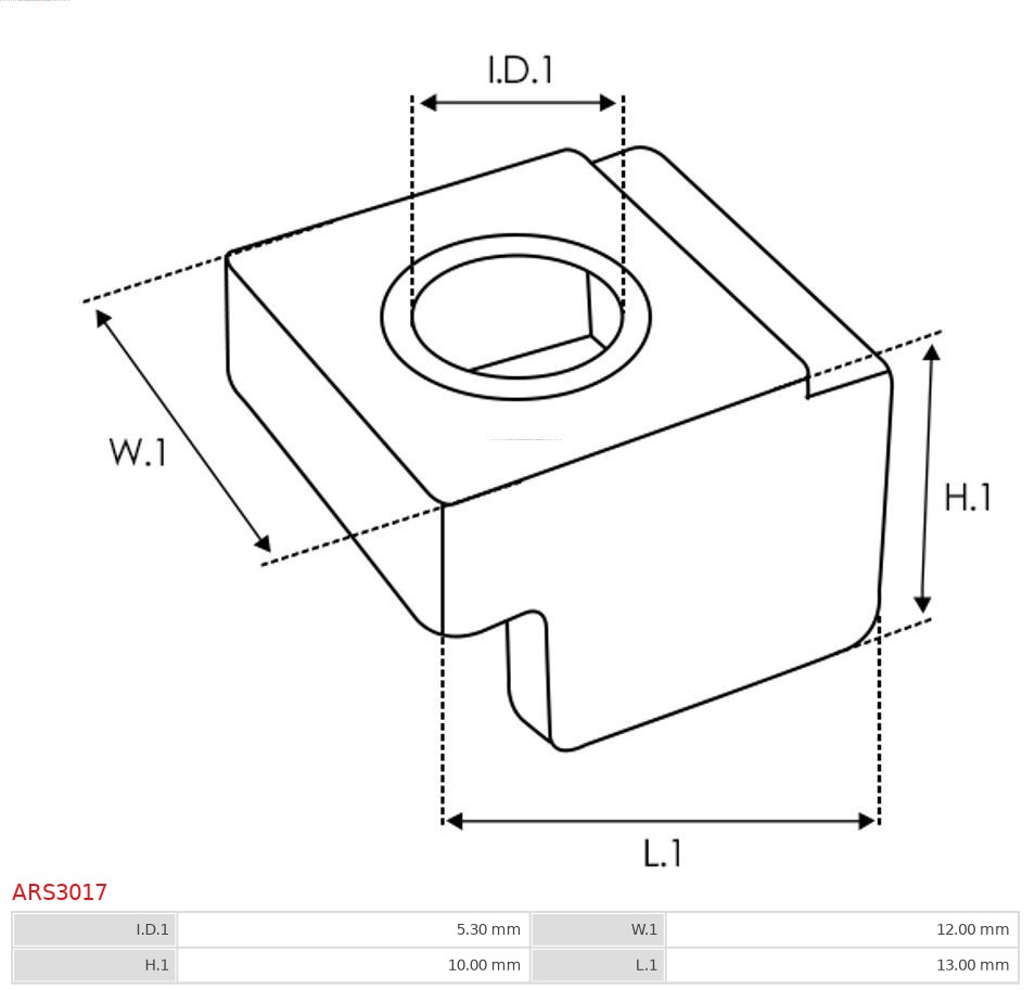 AS-PL Reparatieset, alternator ARS3017
