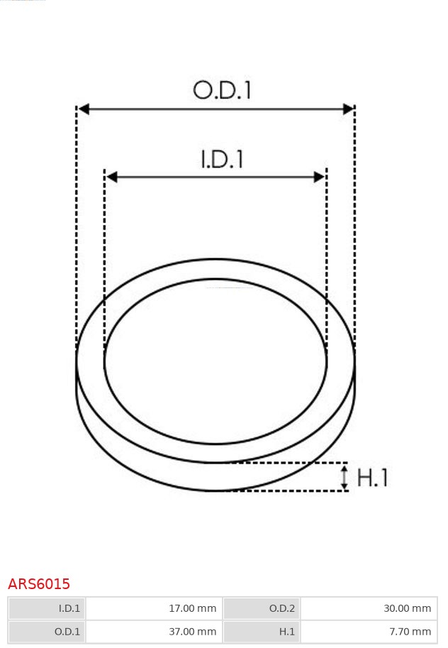 AS-PL Reparatieset, alternator ARS6015