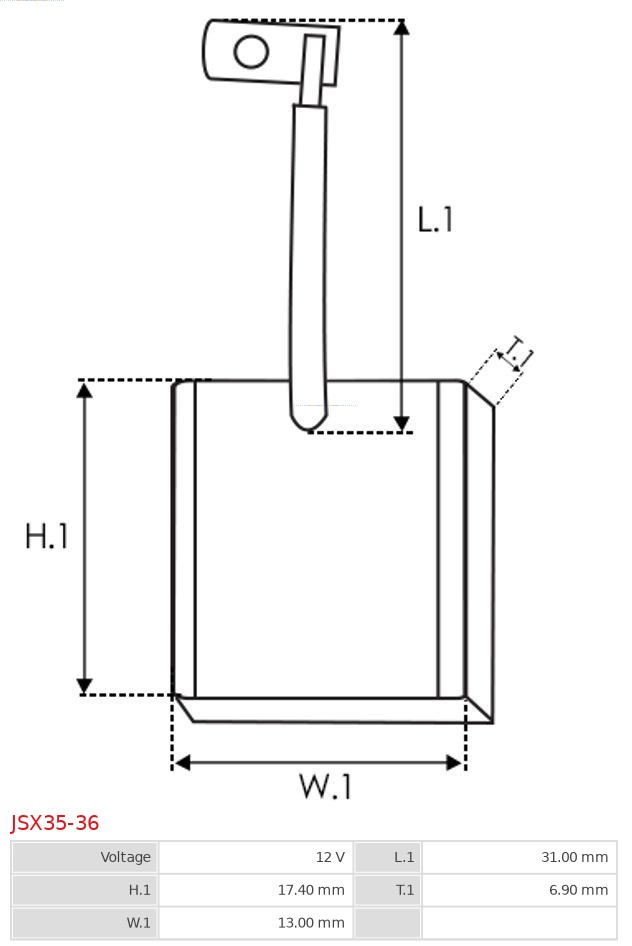 AS-PL Starter - Dynamo JSX35-36