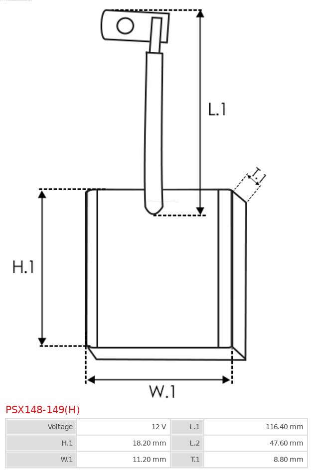 AS-PL Starter - Dynamo PSX148-149(H)