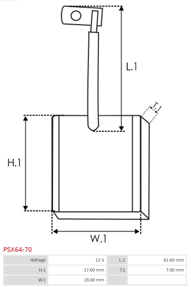 AS-PL Starter - Dynamo PSX64-70