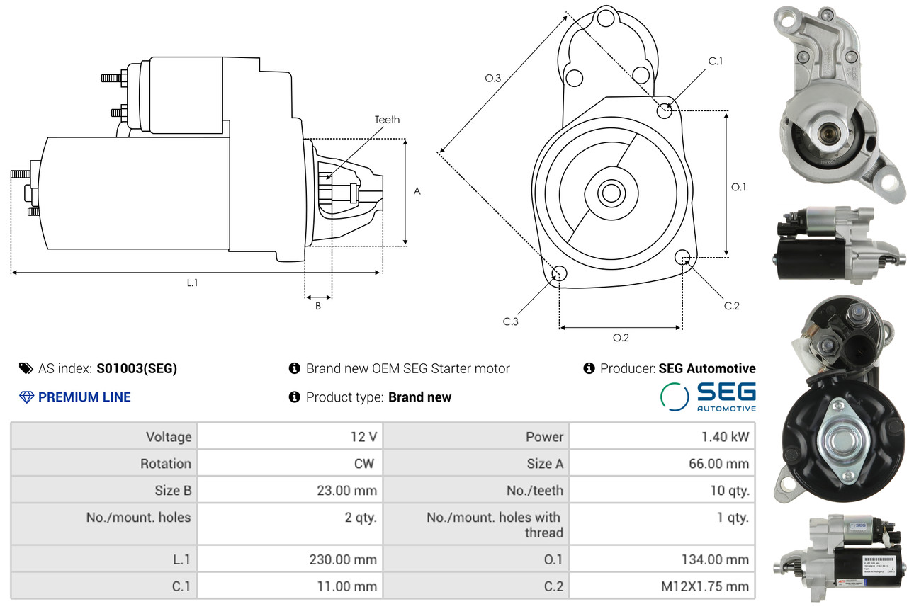 AS-PL Starter S01003(SEG)