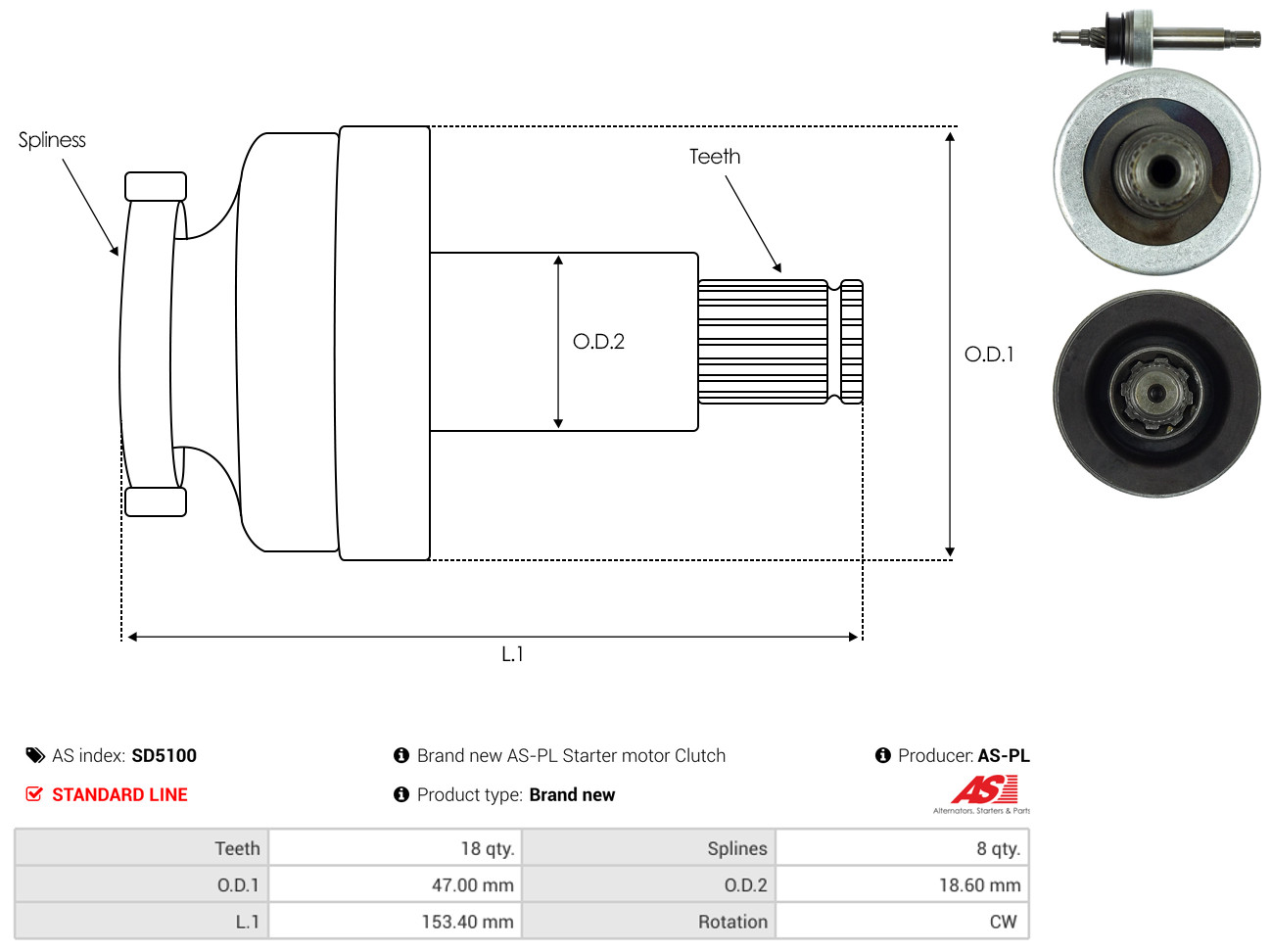 AS-PL Starter SD5100