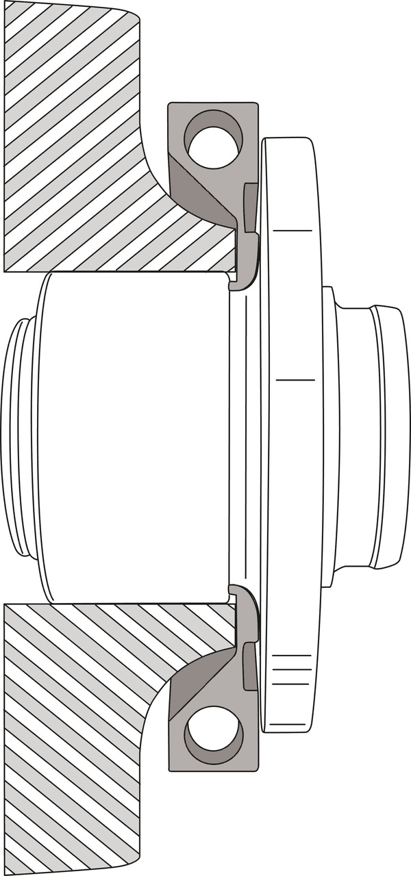 Gedore Montagegereedschap wielnaaf/wiellager KL-8041-400 E