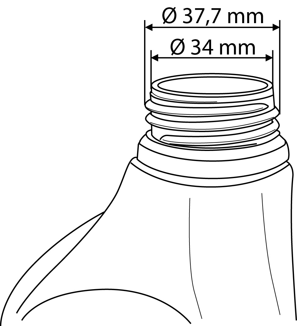 Gedore Set vuladapters, overbrenging KL-0288-11