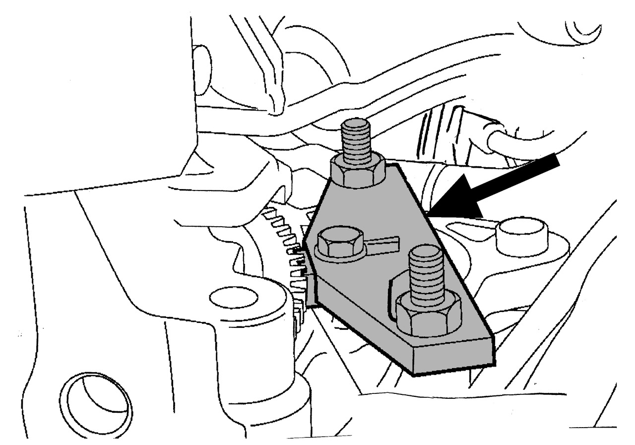 Gedore Blokkeer- en timinggereedschapset KL-0680-28 K