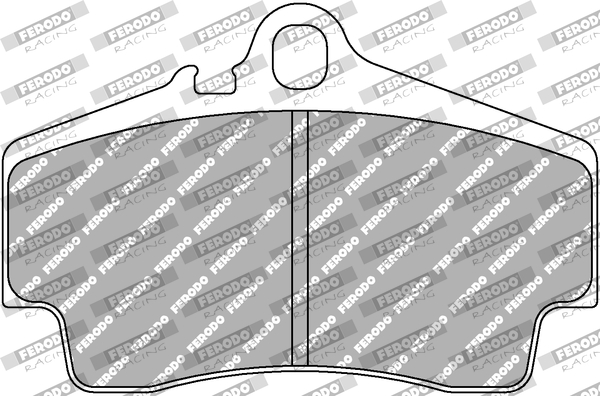 Remblokset Ferodo Racing FCP1308R