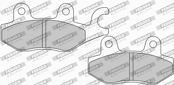 Remblokset Ferodo Racing FDB2087EF