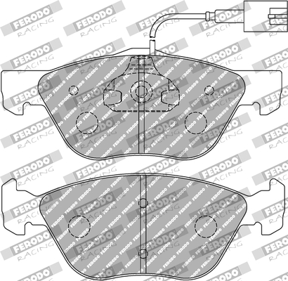 Remblokset Ferodo Racing FDS1052