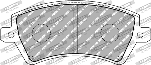 Remblokset Ferodo Racing FDS1573