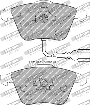 Remblokset Ferodo Racing FDS1765