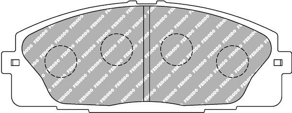 Ferodo Racing Remblokset FCP4327H