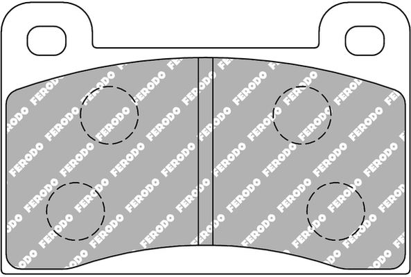 Ferodo Racing Remblokset FCP461H