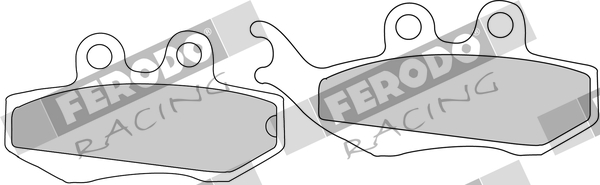 Ferodo Racing Remblokset FDB677EF