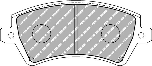 Remblokset Ferodo Racing FDS1573