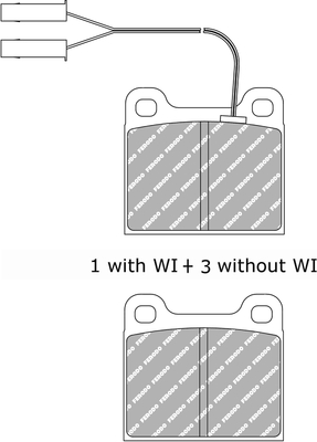 Ferodo Racing Remblokset FDS2