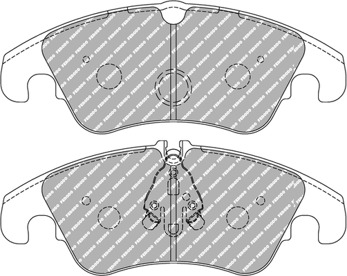 Ferodo Racing Remblokset FDS4044