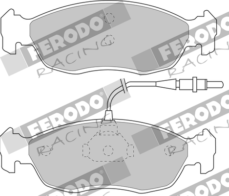 Ferodo Racing Remblokset FDS876