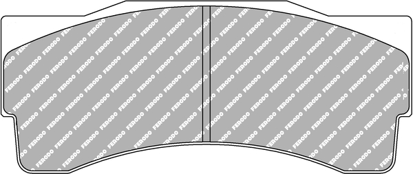 Remblokkenset, schijfrem Ferodo Racing FRP3055ZB