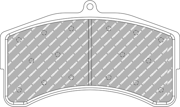 Remblokkenset, schijfrem Ferodo Racing FRP3165TL66