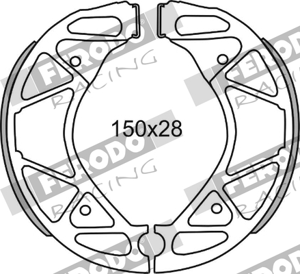 Ferodo Racing Remschoen set FSB967