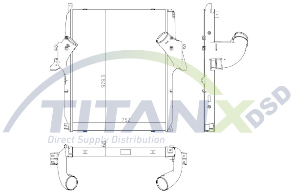 Interkoeler Titanx IX119003