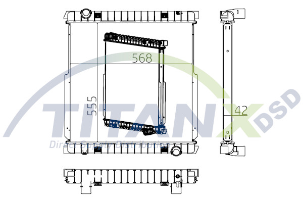 Radiateur Titanx RX159015