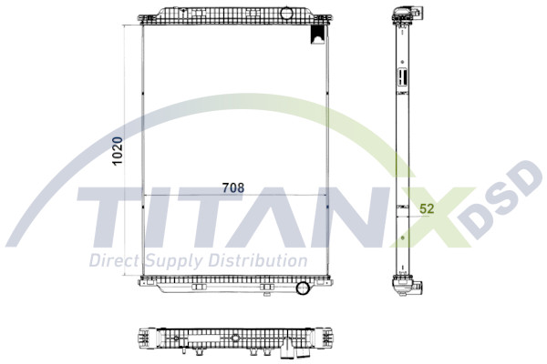 Titanx Radiateur RX169022