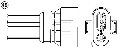 NTK Lambda-sonde 1620