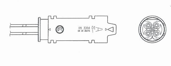 NTK Lambda-sonde 1536