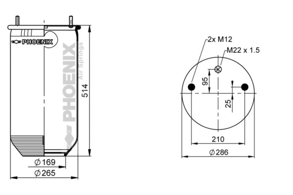 Phoenix Veerbalg 1 D 28 B-10 NP