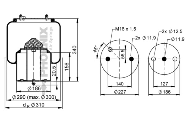 Phoenix Veerbalg 1 DF 20 A-10