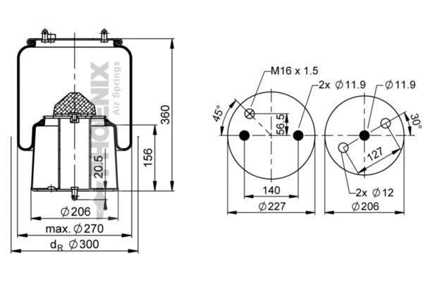 Phoenix Veerbalg 1 DF 20 A-8