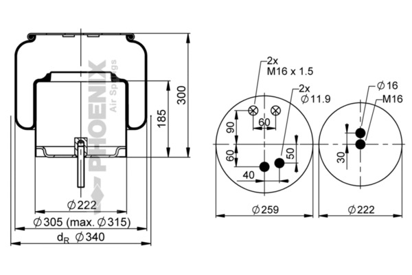 Phoenix Veerbalg 1 DF 23 G-1