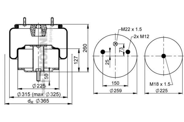 Phoenix Veerbalg 1 DF 25 A-1