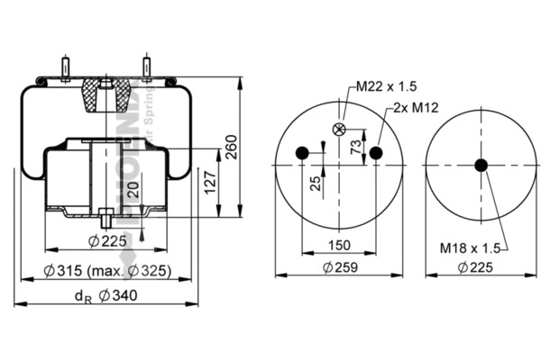 Phoenix Veerbalg 1 DF 25 A-21