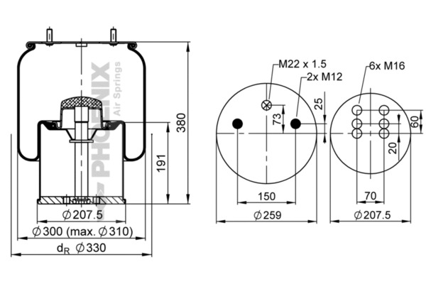 Phoenix Veerbalg 1 DK 21-1
