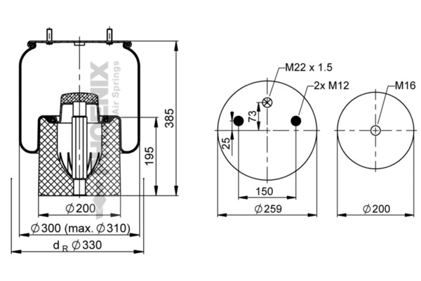Phoenix Veerbalg 1 DK 21-4