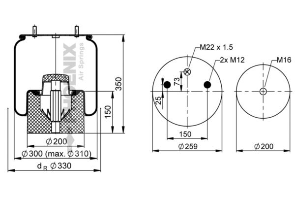 Phoenix Veerbalg 1 DK 21 K-4