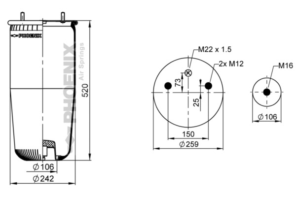 Phoenix Veerbalg 1 DK 21